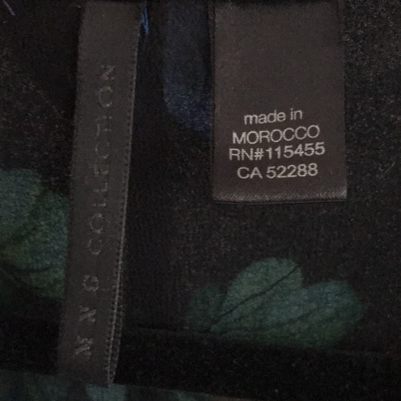 MANGO Floral Print Silky Batwing Sleeve Maxi Dress - Picture 13 of 15